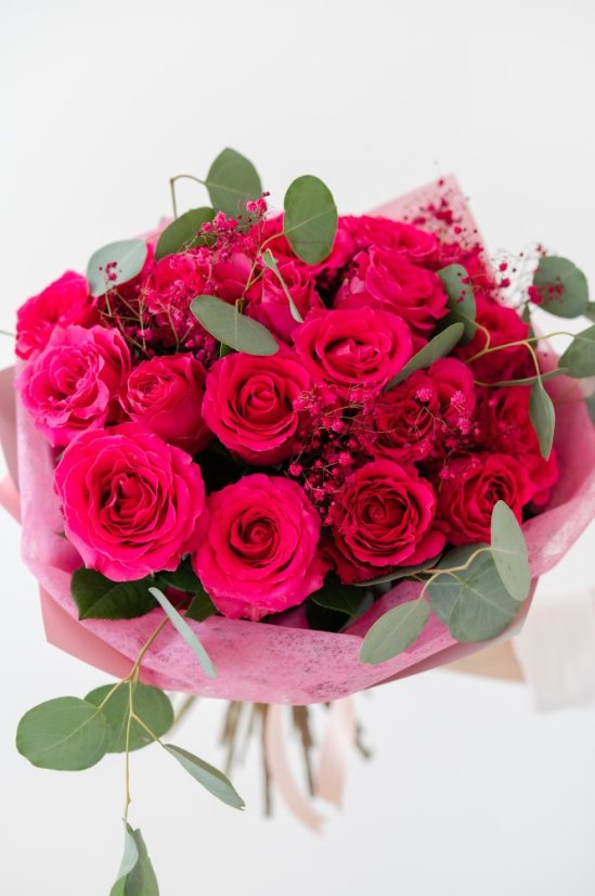 Růžová elegance - Počet: 7 kusů