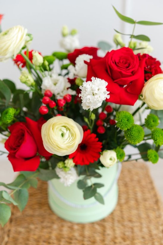 Boxík červená vášeň